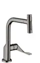 AXOR-HG-AXOR-Citterio-Einhebel-Kuechenmischer-Select-230-2jet-mit-Ausziehbrause-Polished-Black-Chrome-39863330 gallery number 1
